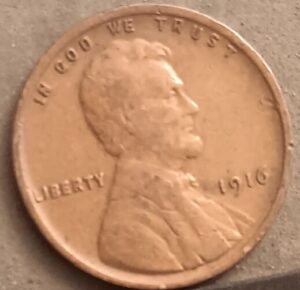 1916-P Obverse Stock Photo