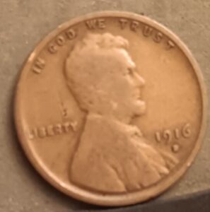 1916-D Obverse Stock Photo