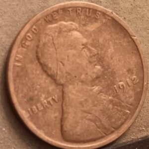 1912-P Lincoln Wheat Penny