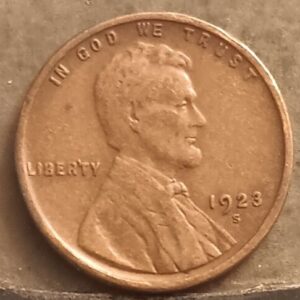 1923-S Obverse Stock Photo
